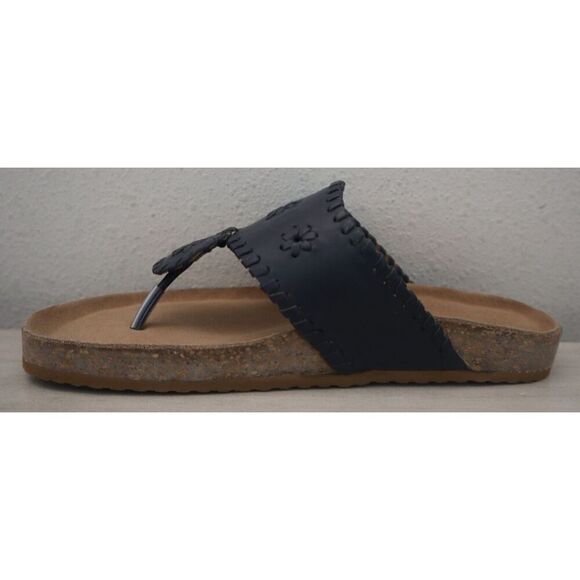 Jack Rogers 111232SA05 Girls Sz 4 Navy Blue Jacks Playground Sandals - Picture 4 of 14